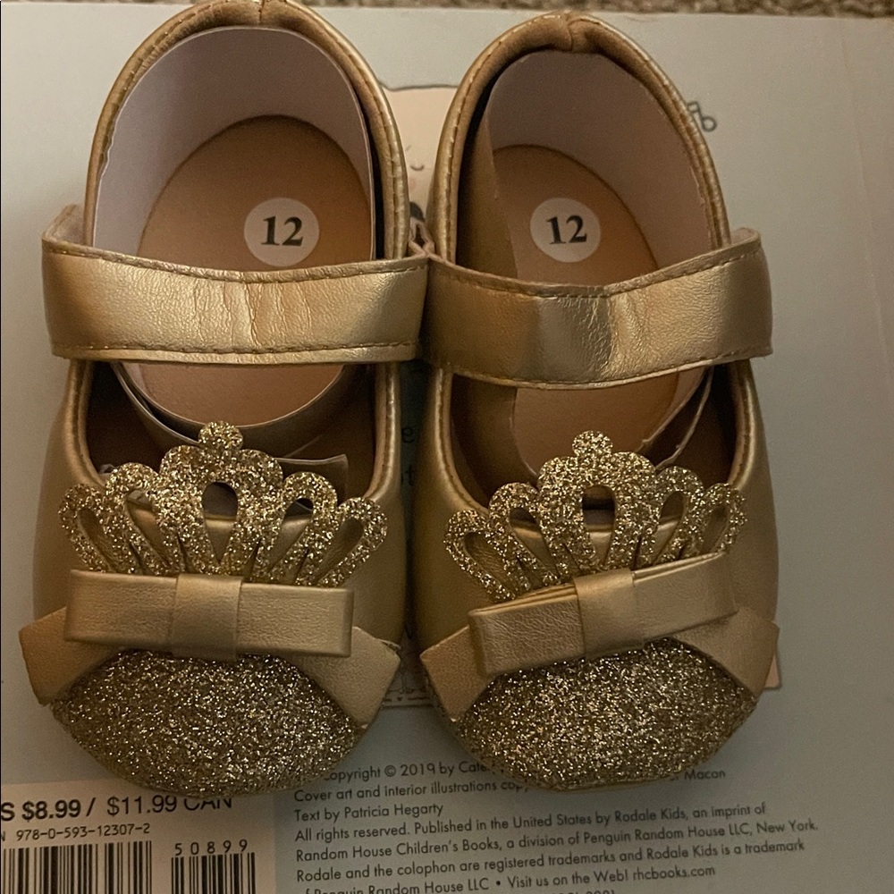 Gold Crown Kids Shoes